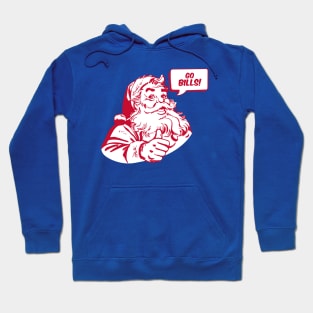 Retro Santa Claus Go Bills Hoodie